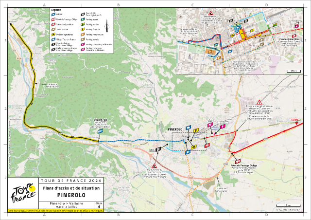 MAPPA PERCORSO PINEROLO